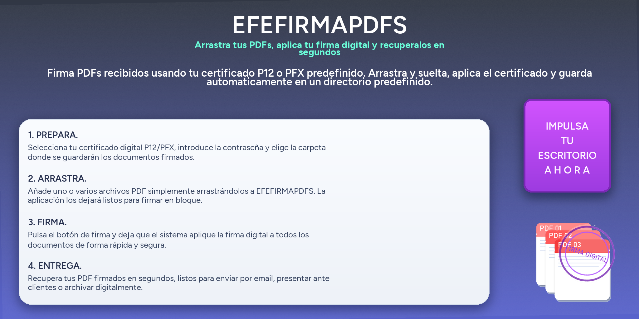Banner de EFEFIRMAPDFS