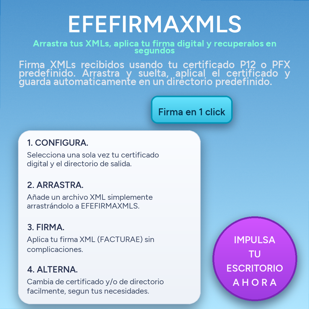 Banner de EFEFIRMAXMLS