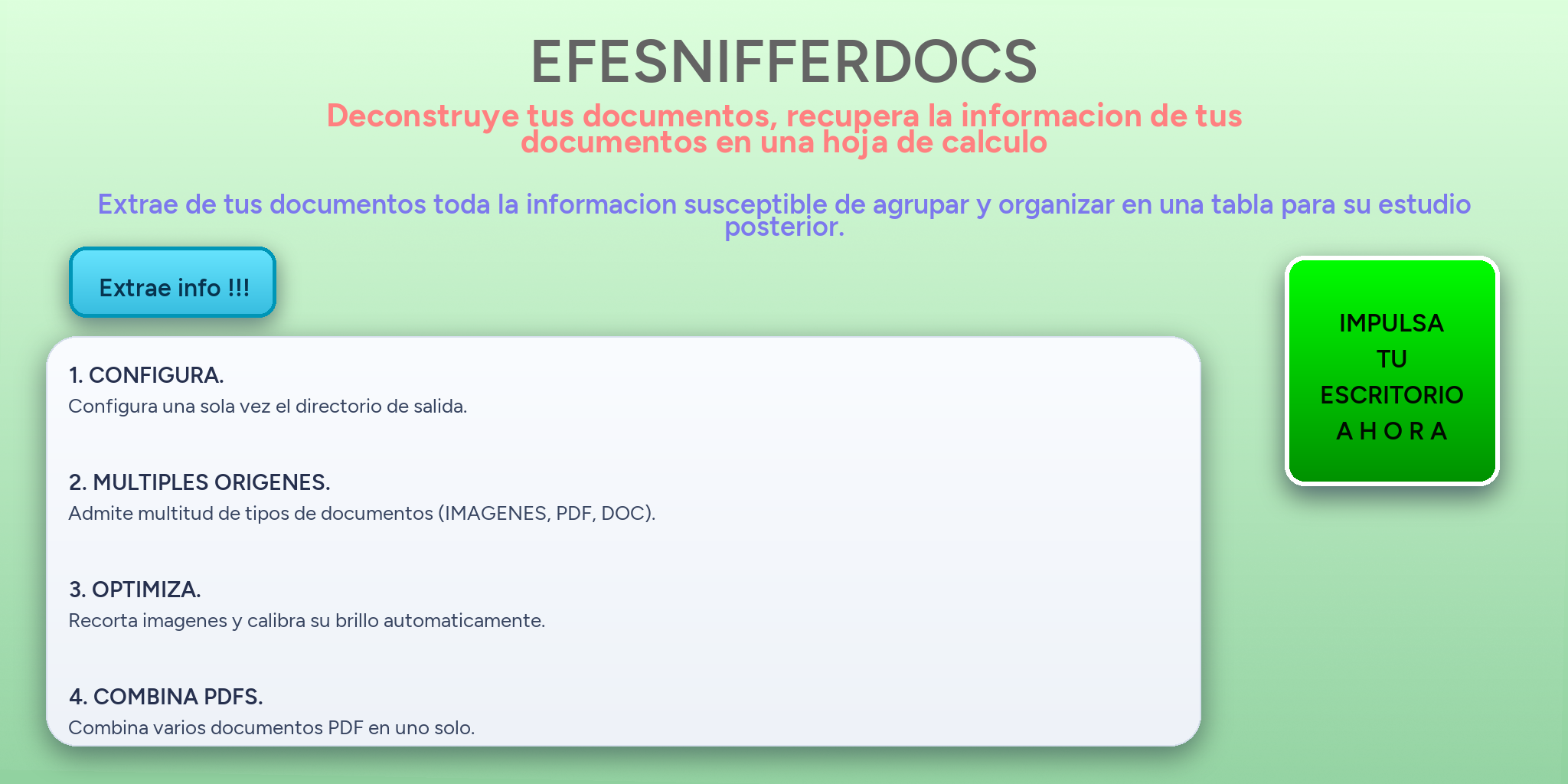 Banner de EFESNIFFERDOCS